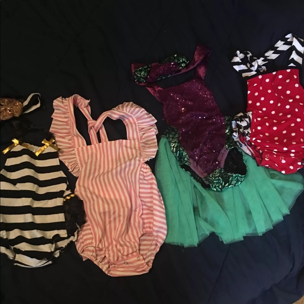 Baby girl rompers